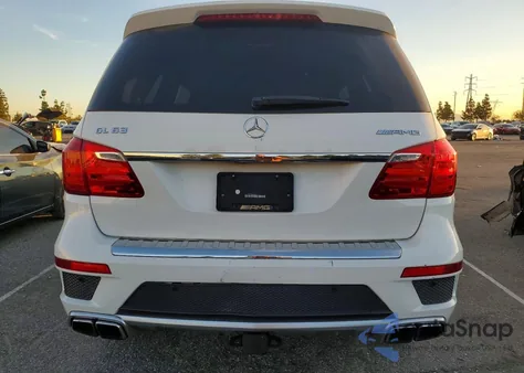 2015 Mercedes-Benz Gl 63 Amg из США, поврежденный, VIN 4JGDF7EE9FA602830